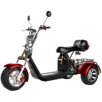 Электроскутер трехколесный CITYCOCO GT X11 TRIKE Красный