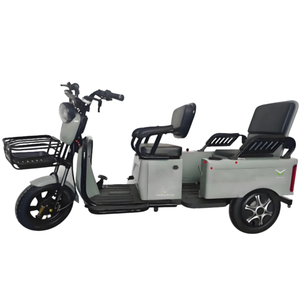 Электротрицикл Yasmand Трансформер Li-ion белый